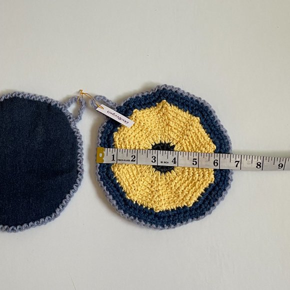 Crochet Pot Holders, Crochet Farmhouse Decor, Handmade Potholders - Picture 6 of 11